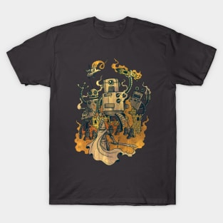 The Robots Come Out At Knight T-Shirt